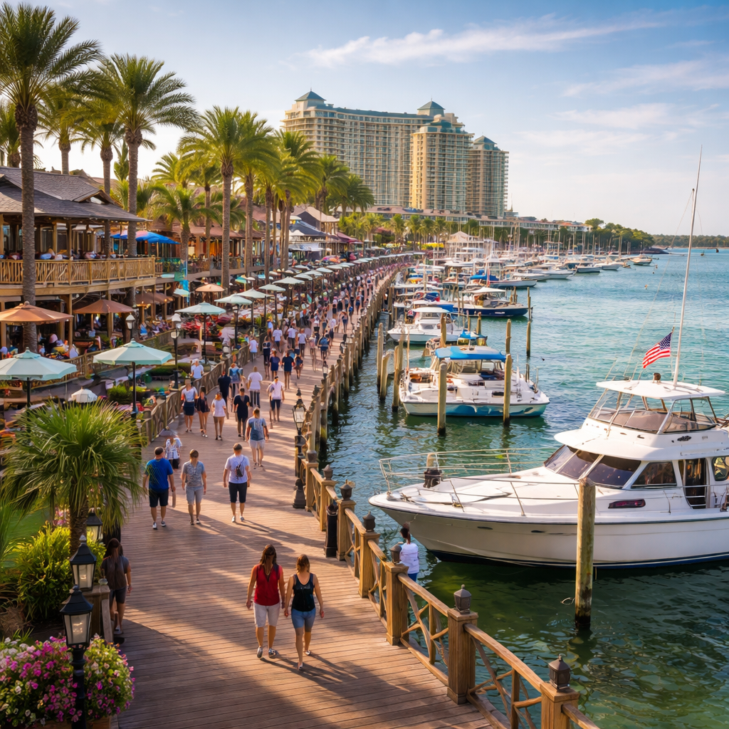 Destin Harbor Boardwalk